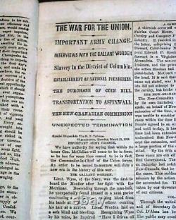 MONITOR VS. MERRIMAC Battle of Hampton Roads Civil War IRONCLADS 1862 Newspaper