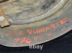 M-26 Spanish Civil War Helmet ELITE UNIT MARKINGS, NAMED, GOOD LINER & Chinstrap