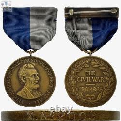 M. N? 2003 U. S. Army 1861 1865 CIVIL War Campaign Medal Numbered U. S. Mint