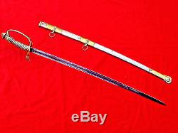 Magnificent American CIVIL War Sword Identified Presentation Grade Jeweled M1850