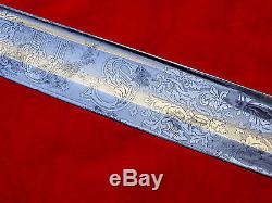 Magnificent American CIVIL War Sword Identified Presentation Grade Jeweled M1850
