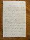 Martinsburg Virginia CIVIL War Ohio Soldier Died Of Wounds Letter