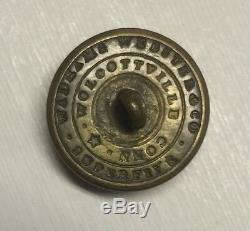 Massachusetts Boston City Guards Pre Civil War Coat Button