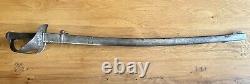 Massive Italian Cavalry sword model 1860 BLECKMANN SOLINGEN Civil war periode