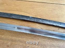 Massive Italian Cavalry sword model 1860 BLECKMANN SOLINGEN Civil war periode