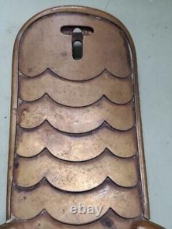 Matched Pair Brass Soldered Civil War Epaulets/Epaulette OR Shoulder Boards