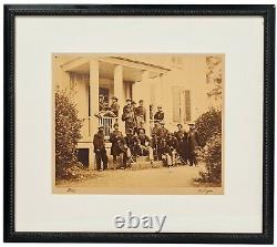 Mathew Brady Civil War Photo General Sheridan & Staff