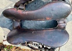 McClellan US Cavalry Saddle 12 inch Seat, Civil War Bridle, Bit, Breast Plate