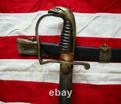 Mexican War CIVIL War Widmann Horstmann Marine Corps Type I Eagle Head Sword