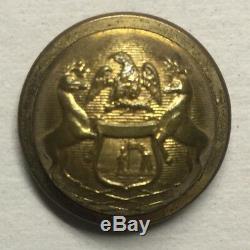 Michigan Staff Civil War Coat Button