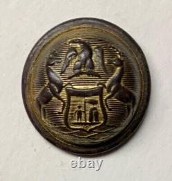 Michigan Staff Civil War Coat Button