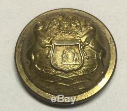 Michigan Staff Civil War Coat Button