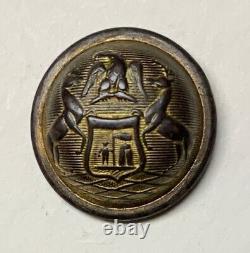 Michigan Staff Civil War Coat Button