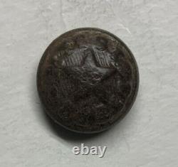 Mississippi Local Confederate Civil War Cuff Button