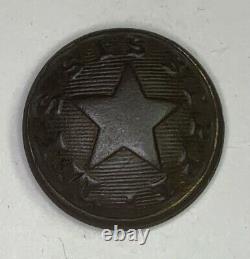 Mississippi Local Militia Civil War Coat Button