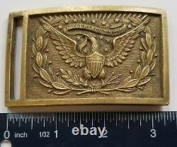 Model 1851 CIVIL War Relic U. S. Officer Belt Buckle Non-dug Original