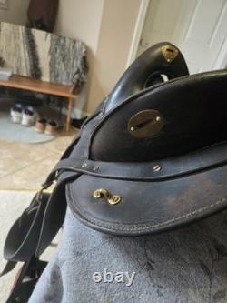Model 1859 McClellan Officer's Calvary Saddle 12 Seat, Completely Refurbished
