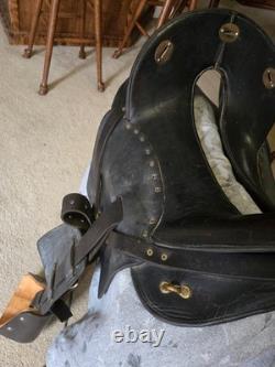 Model 1859 McClellan Officer's Calvary Saddle 12 Seat, Completely Refurbished