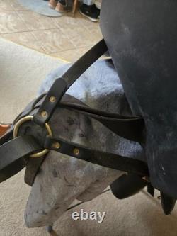 Model 1859 McClellan Officer's Calvary Saddle 12 Seat, Completely Refurbished