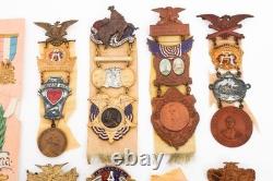 Named Union Civil War Battle Of WIA Gettysburg Soldier GAR Medal Group L@@K