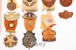 Named Union Civil War Battle Of WIA Gettysburg Soldier GAR Medal Group L@@K