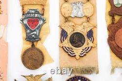 Named Union Civil War Battle Of WIA Gettysburg Soldier GAR Medal Group L@@K