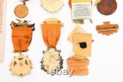 Named Union Civil War Battle Of WIA Gettysburg Soldier GAR Medal Group L@@K