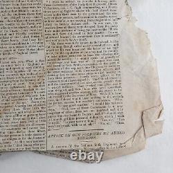 National Anti-Slavery Newspaper 1862 January 18 Black Emancipation Antique A202