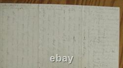 New Bern North Carolina Union Soldier Letter Rebel Siege 1863