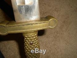 Nice Antique Ames Model 1832 Foot Artillery Sword dated 1835-Civil War