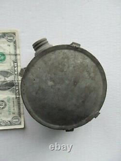 Nice Small 4 1/2 Diameter Civil War Confederate Canteen, CSA