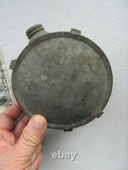 Nice Small 4 1/2 Diameter Civil War Confederate Canteen, CSA