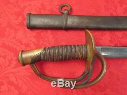 Nice Us CIVIL War Model 1860 Cavalry Sword