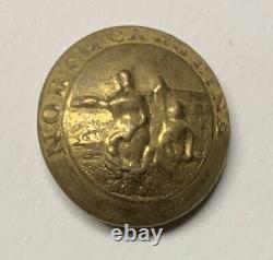 North Carolina Civil War Button