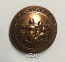 North Carolina Local Backmarked Civil War Coat Button