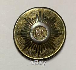 North Carolina Local Civil War Coat Button