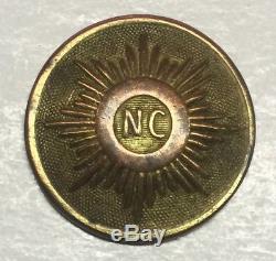 North Carolina Local Civil War Coat Button