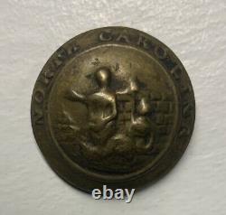 North Carolina Local Marked Civil War Coat Button