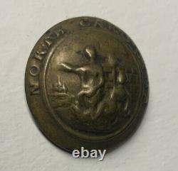 North Carolina Local Marked Civil War Coat Button