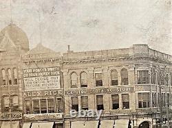 ORIGINAL AFRICAN AMERICANA COTTON MARKET MONTGOMERY ALABAMA PHOTO c1910