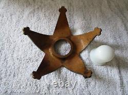 ORIGINAL ANTIQUE CIVIL WAR INKWELL Corps Badges 1861-1866