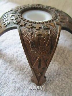 ORIGINAL ANTIQUE CIVIL WAR INKWELL Corps Badges 1861-1866