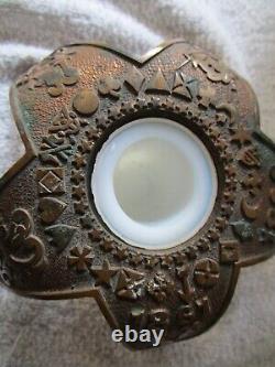ORIGINAL ANTIQUE CIVIL WAR INKWELL Corps Badges 1861-1866