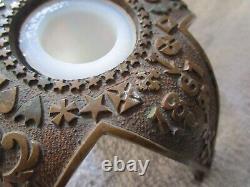 ORIGINAL ANTIQUE CIVIL WAR INKWELL Corps Badges 1861-1866
