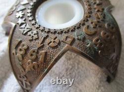 ORIGINAL ANTIQUE CIVIL WAR INKWELL Corps Badges 1861-1866