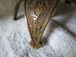ORIGINAL ANTIQUE CIVIL WAR INKWELL Corps Badges 1861-1866