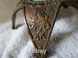 ORIGINAL ANTIQUE CIVIL WAR INKWELL Corps Badges 1861-1866