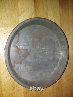 ORIGINAL ANTIQUE CIVIL WAR Love Letter On Pie Tray found In blandon P. A
