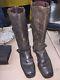 ORIGINAL CIVIL WAR CAVALRY OFFICERS BOOTS With SPURS