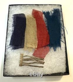 ORIGINAL CIVIL WAR FLAG FRAGMENT LOT EX-AUCTION (71st PA, Captured, +)